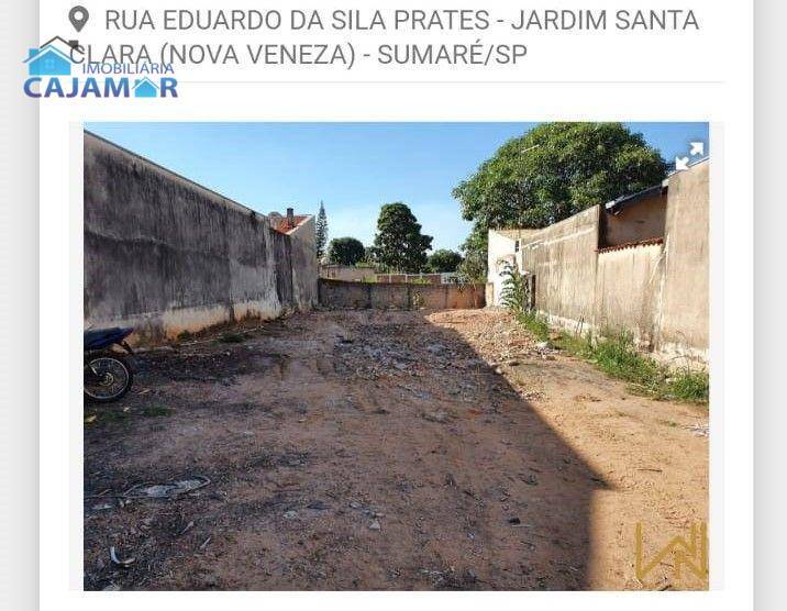 Terreno à venda, 305 m² por R$ 230.000,00 - Jardim Santa Clara (Nova Veneza) - Sumaré/SP